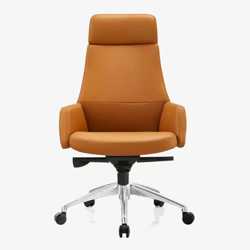 Primo High Back Leather Chair