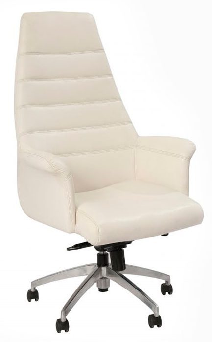 Corale High Back Leather Chair