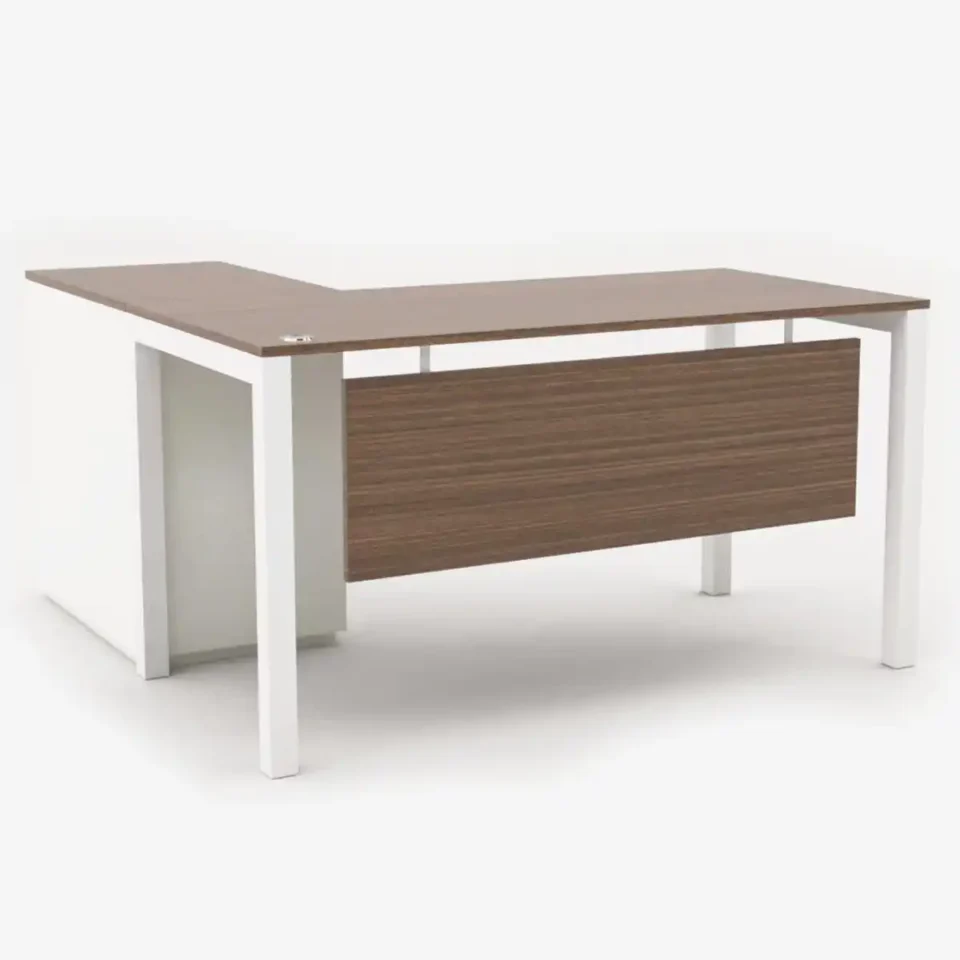 Swifta Series L-Shape Desk with Built-In Storage…