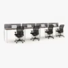 Zwift In-Line Workstation Cluster of 4