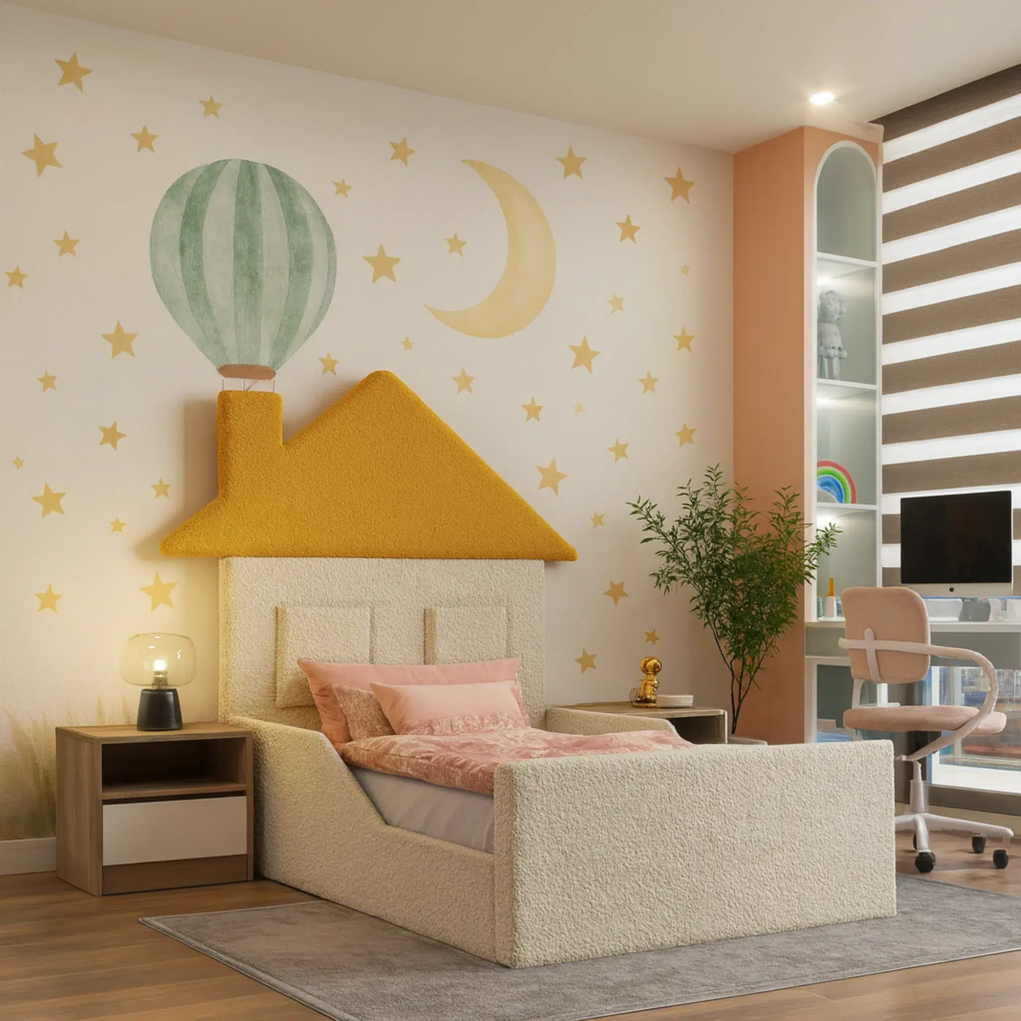 Cozy House Kids Bed