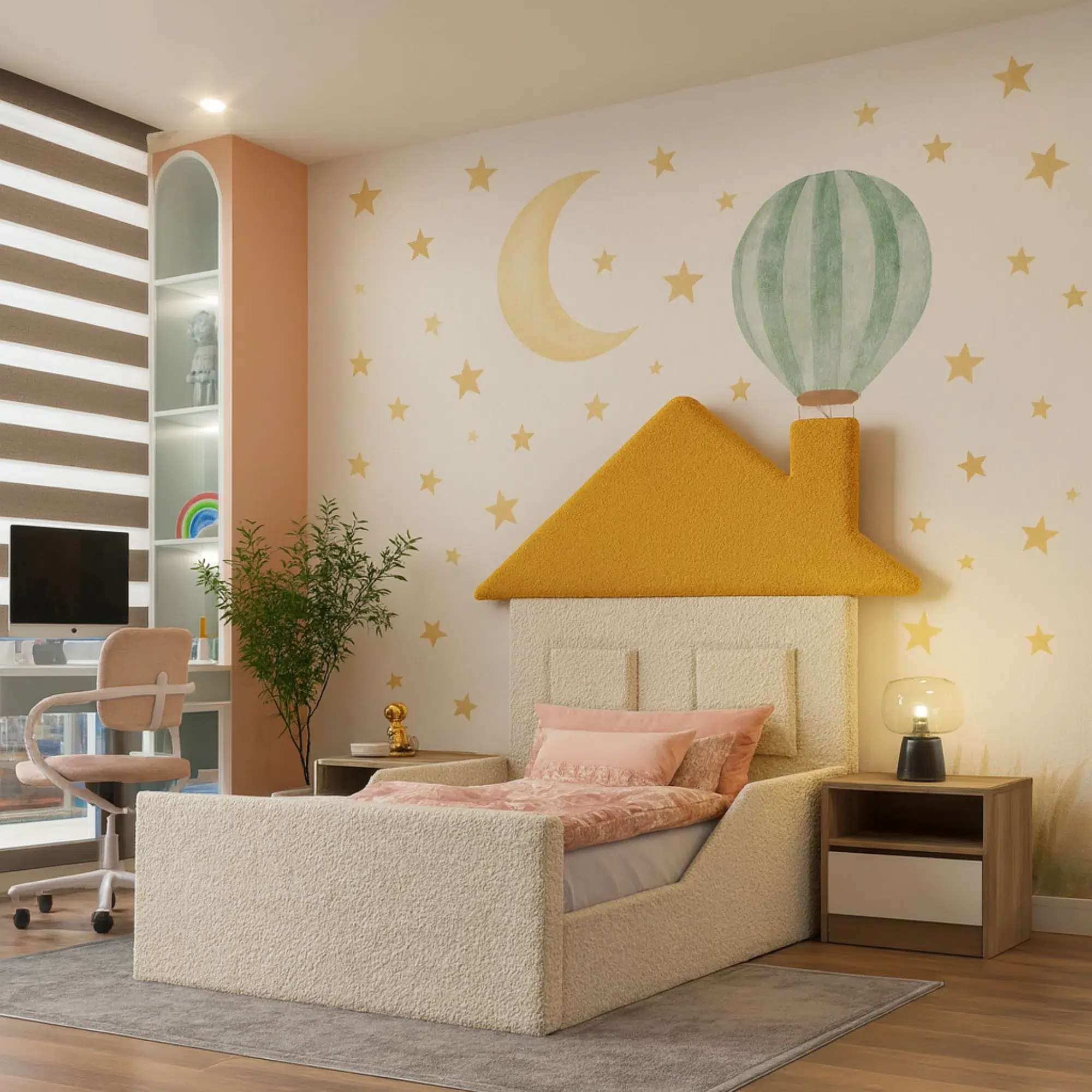 Cozy House Kids Bed