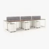 Urbanz Face to Face Workstation Cluster of 6