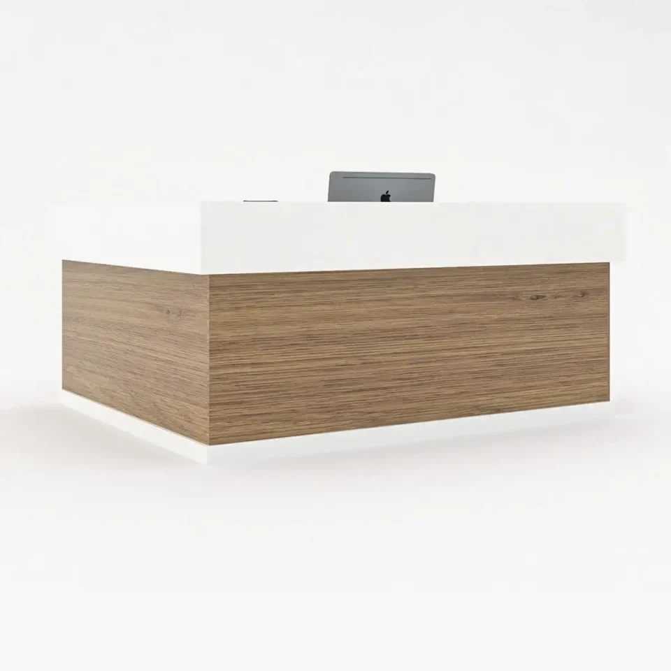 Vysta Reception L-Shape Desk