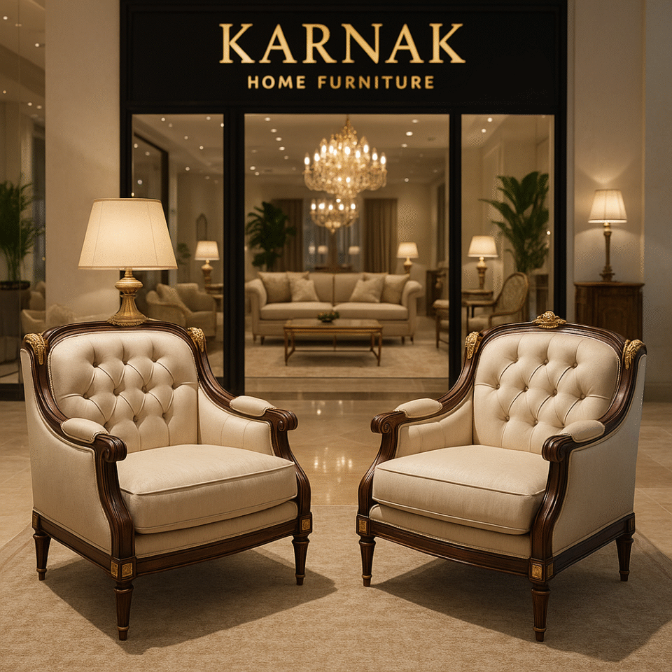 Luxury Arm Chairs in Dubai | Karnak Home Furniture