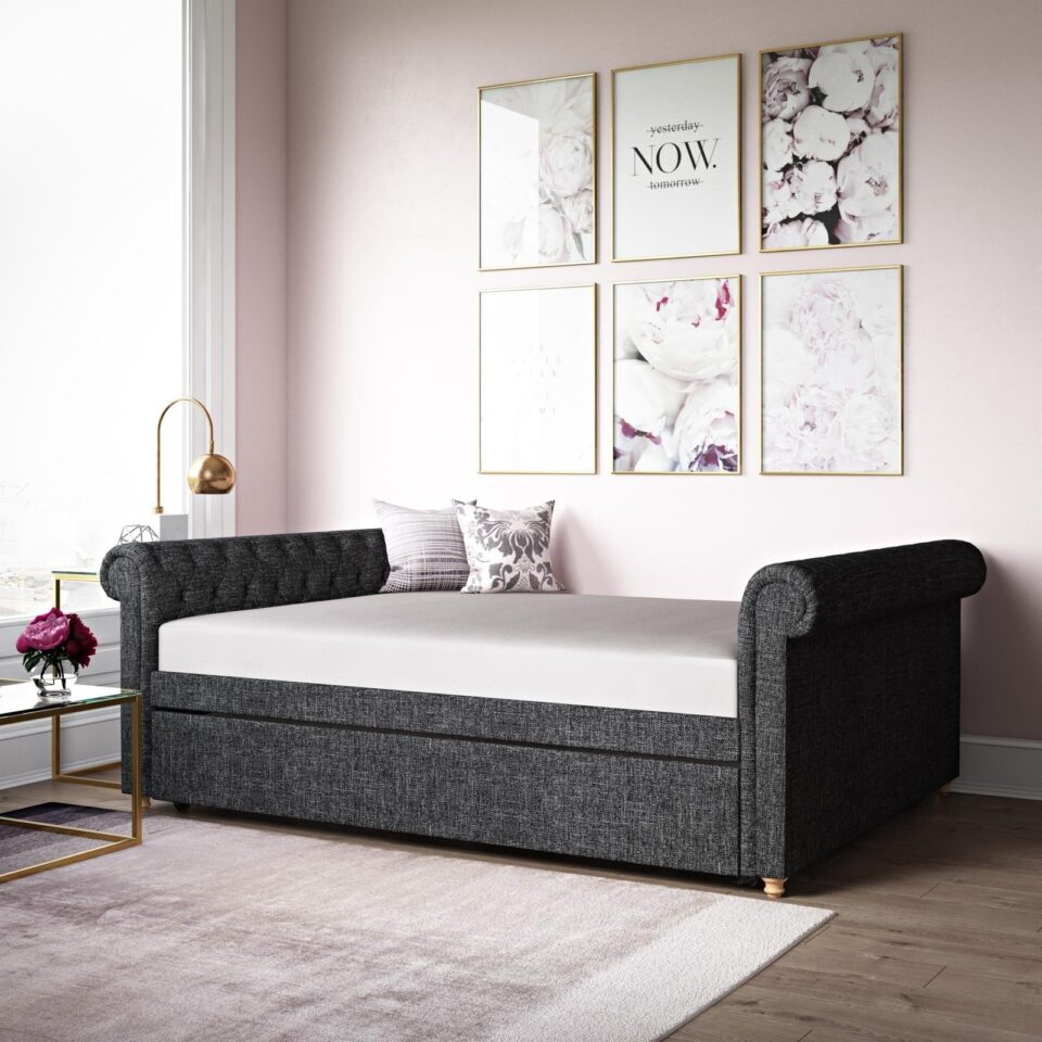 CARVIN Upholstered Daybed