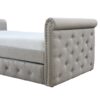 GRAVEN Tufted Twin Daybed with Trundle