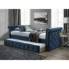 GRAVEN Tufted Twin Daybed with Trundle