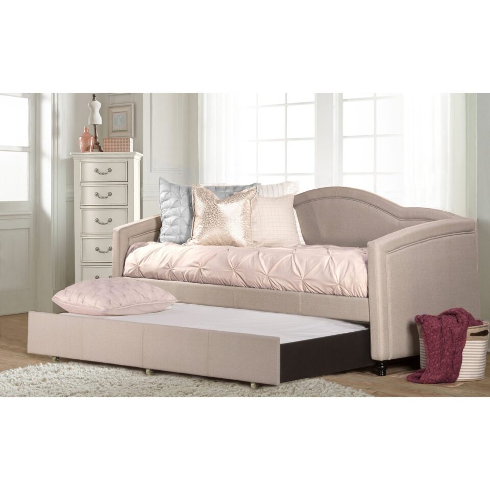 BRANCO Black Hills Grey Daybed With Trundle…