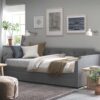 TAVIRA Upholstered Daybed with Trundle
