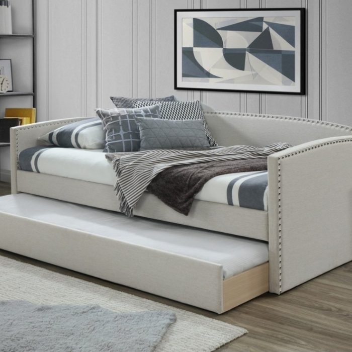 OSLEN Tufted Daybed and Trundle
