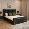 Luxury Lagoon 5-Piece Black & Gold Bedroom Set