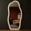 ZURA Irregular Velvet Wall Mirror