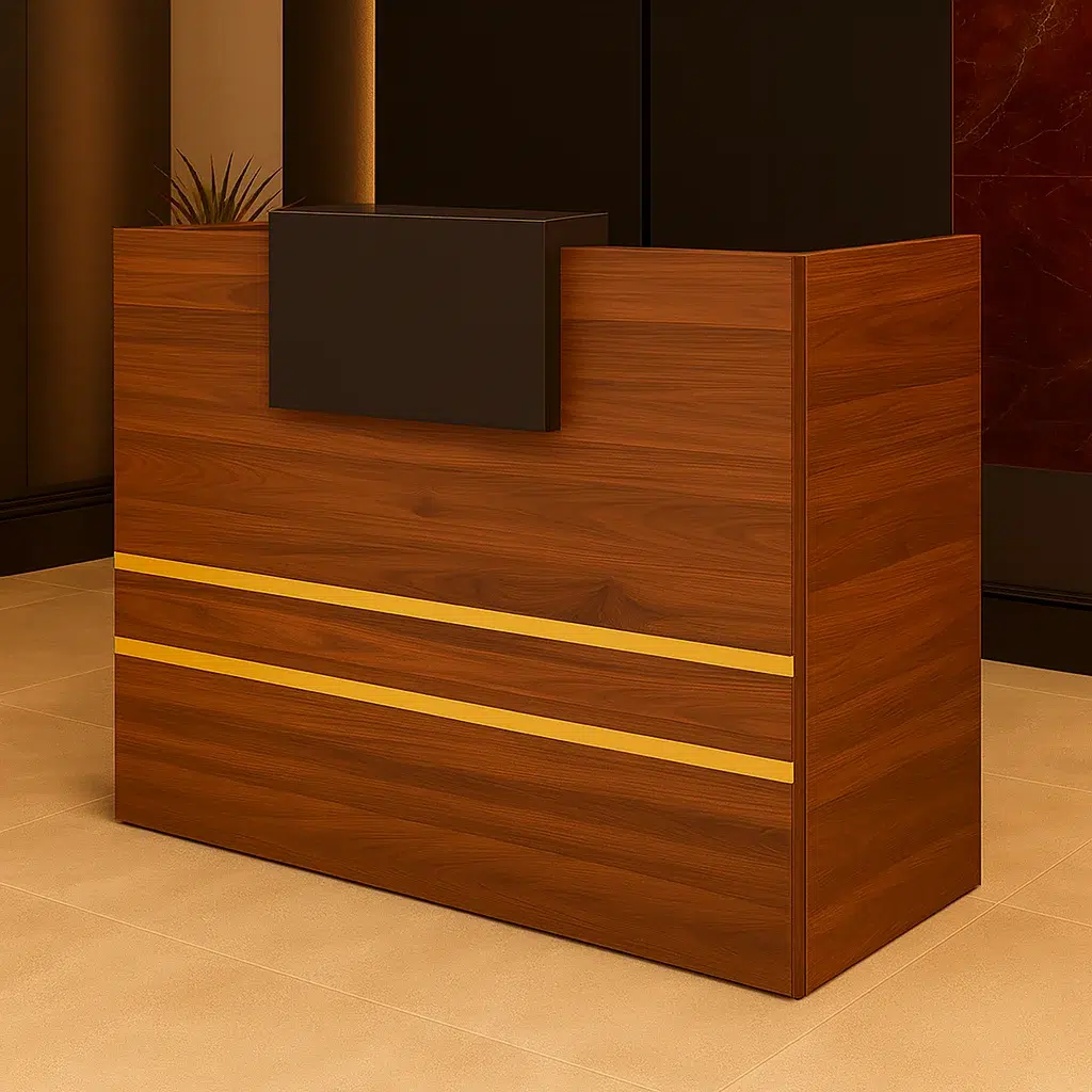 Modern Reception Counter Desk | Front Office Table