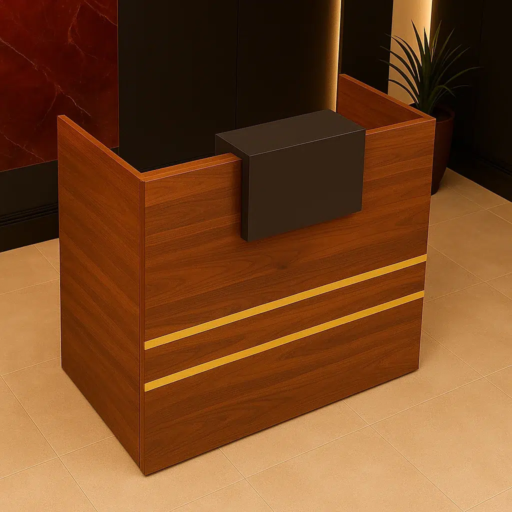 Modern Reception Counter Desk | Front Office Table
