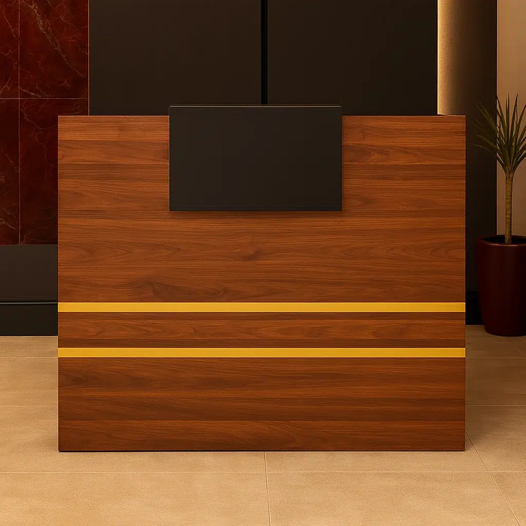 Modern Reception Counter Desk | Front Office Table