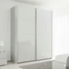 Rauch Grey Sliding Wardrobe  Modern Bedroom Storage