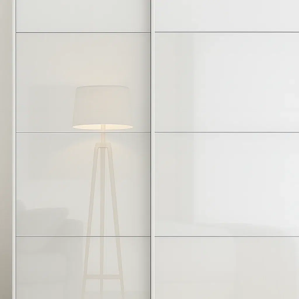 Rauch Grey Sliding Wardrobe  Modern Bedroom Storage