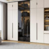Modern Modular Wardrobe with Shelves & Full Storage System