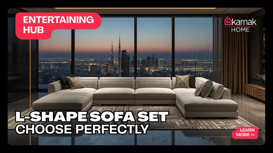 L-Shape Sofa Set