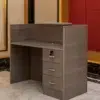 Modern Front Office Table (Grey)
