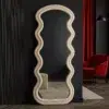 Bouclé Wavy Full Length Mirror
