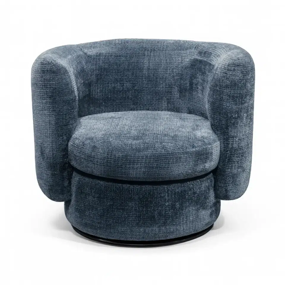 Karnak Maya Swivel Chair | Modern Cocoon Comfort…