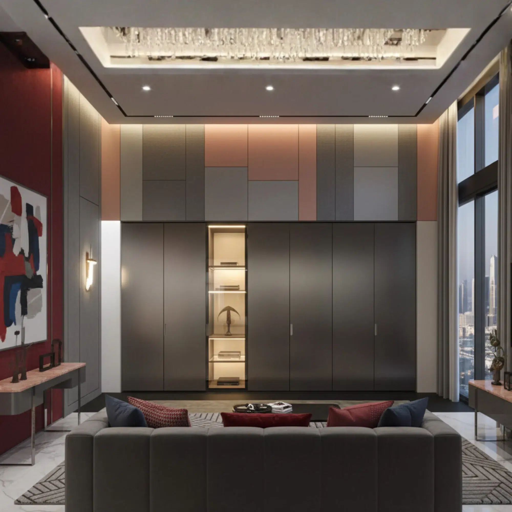 Molteni Gliss Master Linea Wardrobe