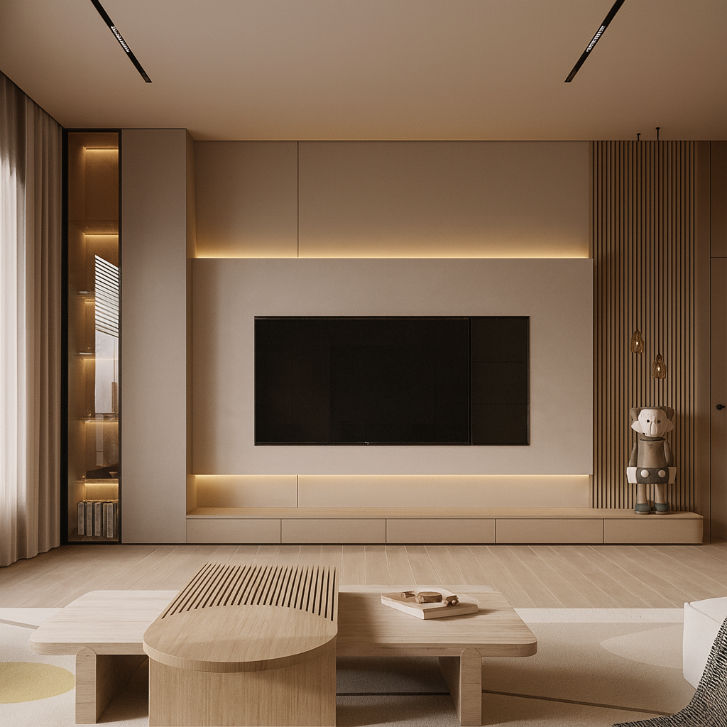 Phayao Luxury Backlit TV Wall Panel