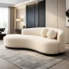 Aurelia Curved 3-Seater Sofa