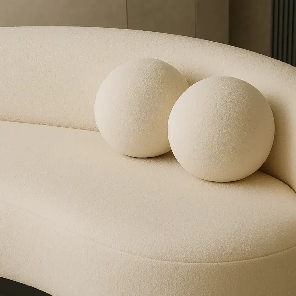 Aurelia Curved 3-Seater Sofa