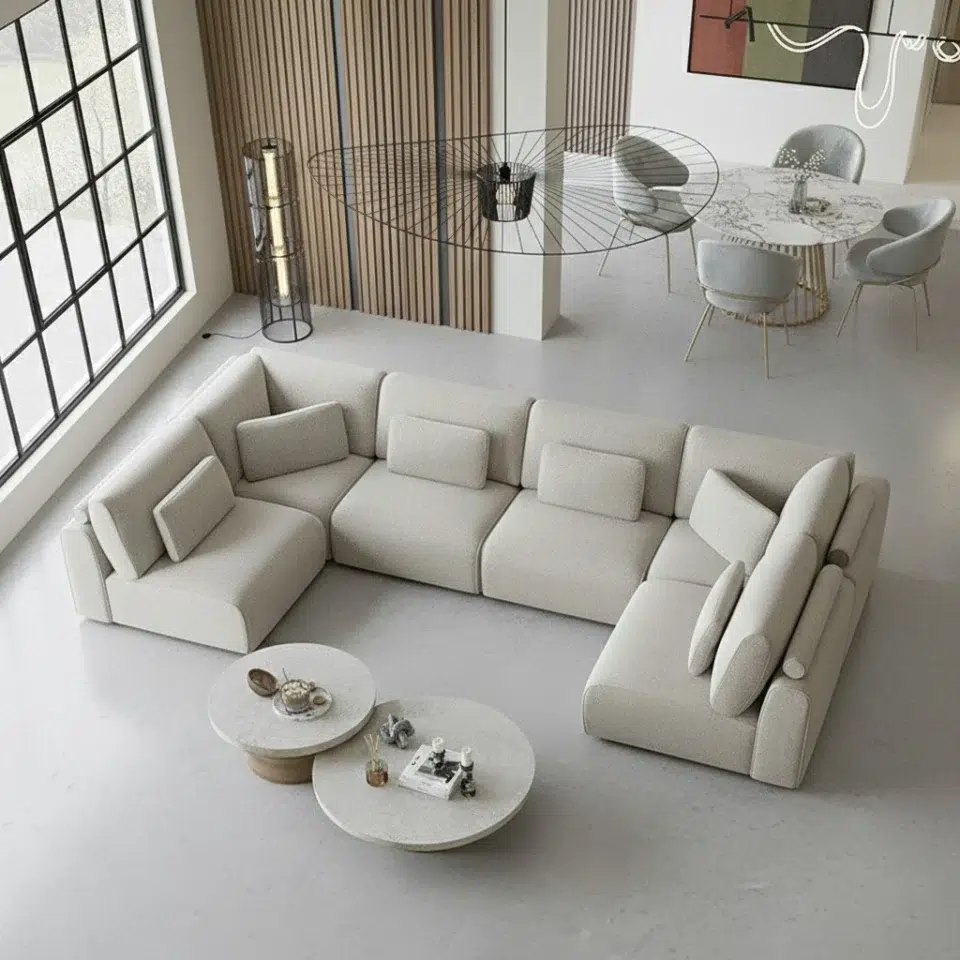 Aurelia U-Shape Sectional Sofa
