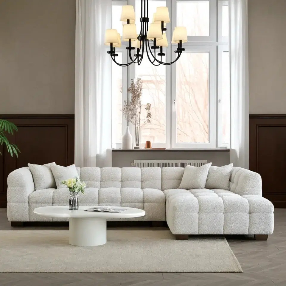 CloudNova Boucle Corner Sofa