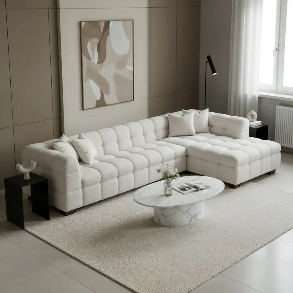 CloudNova Boucle Corner Sofa