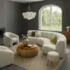 Cloudshell Bouclé Sofa