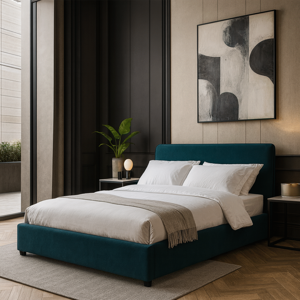 Ovelin Velvet Beds Frame