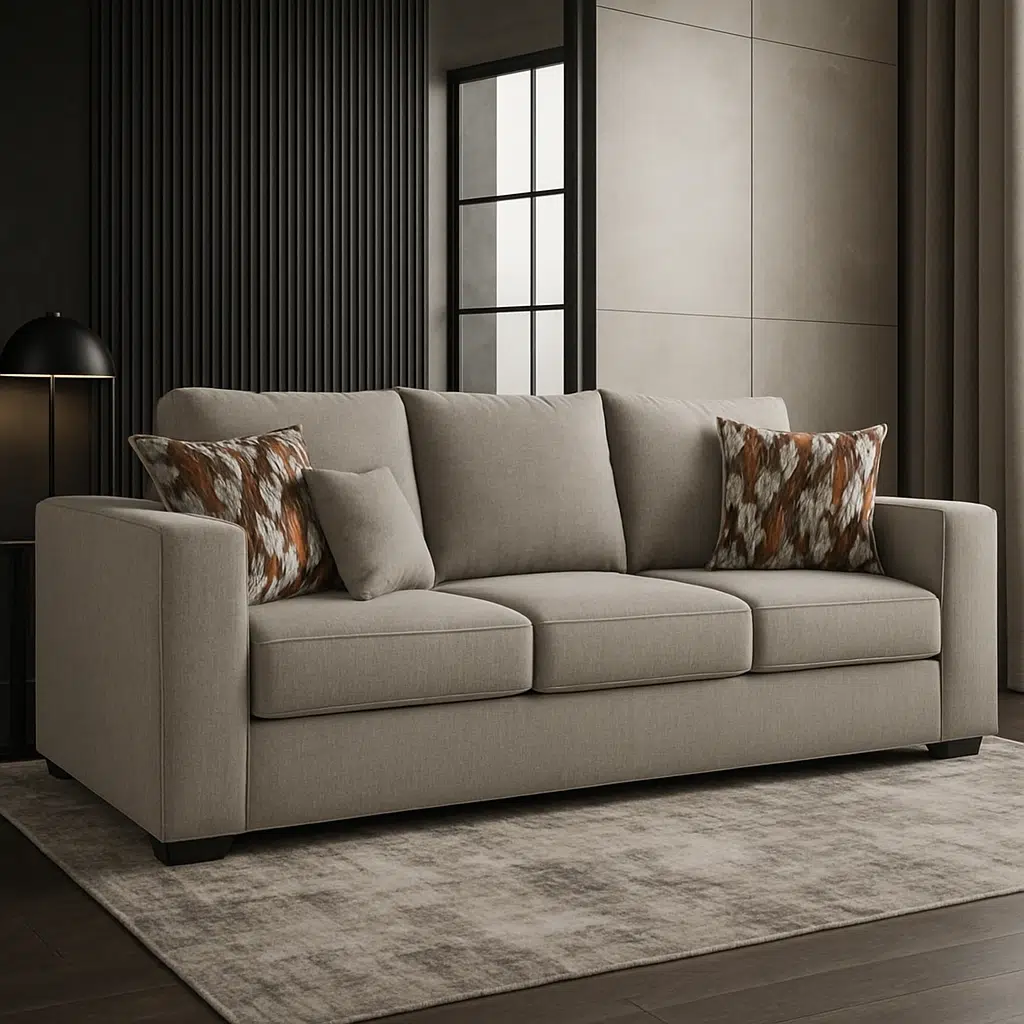 Creston Modern 3-Seater Sofa