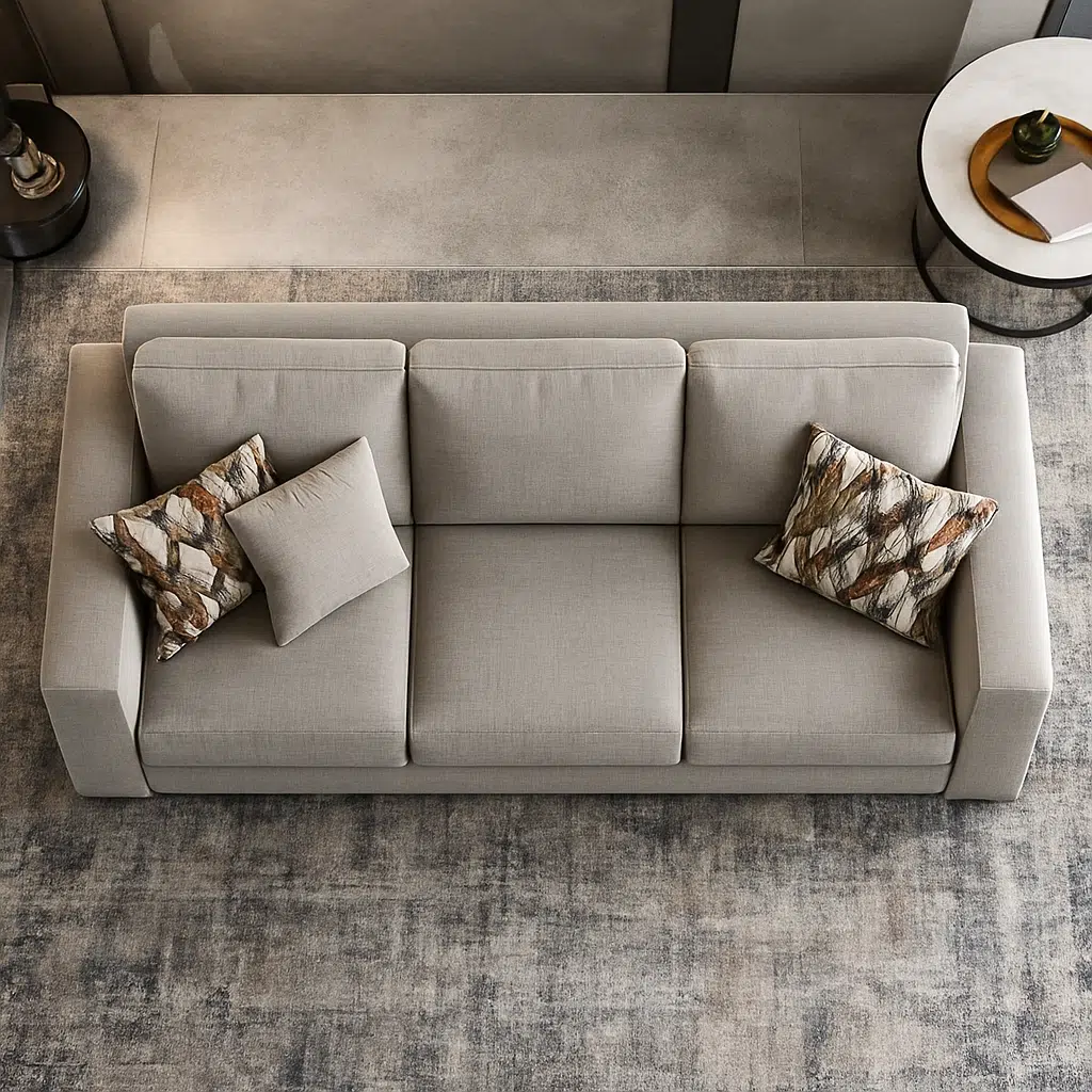 Creston Modern 3-Seater Sofa