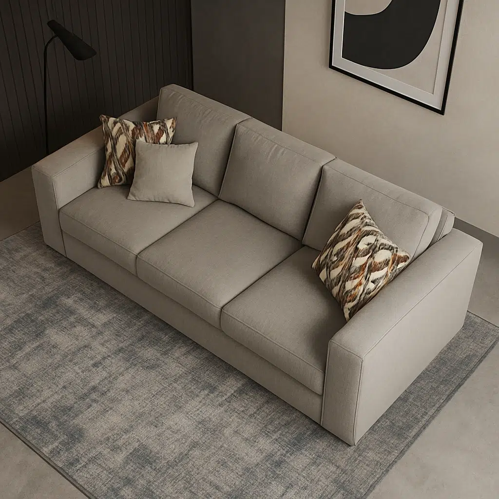 Creston Modern 3-Seater Sofa