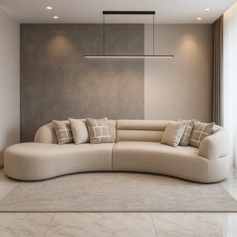Serena Curve Luxe Modular Sofa