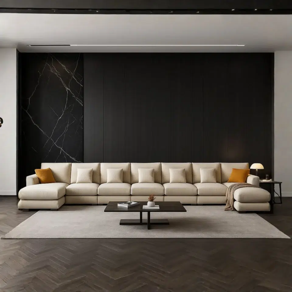 Prive Feathers U-Sectional