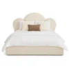Flow Bouclé Cloud Headboard Bed