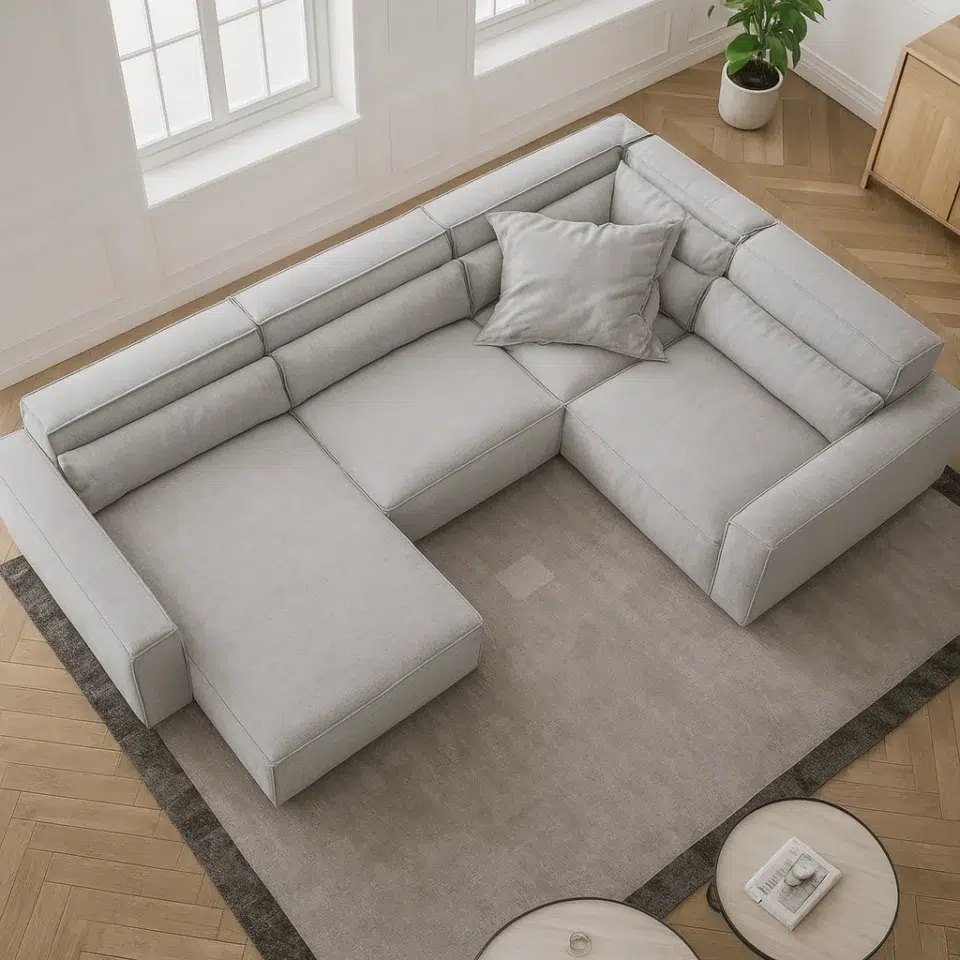 LoftGrey Sectional Sofa