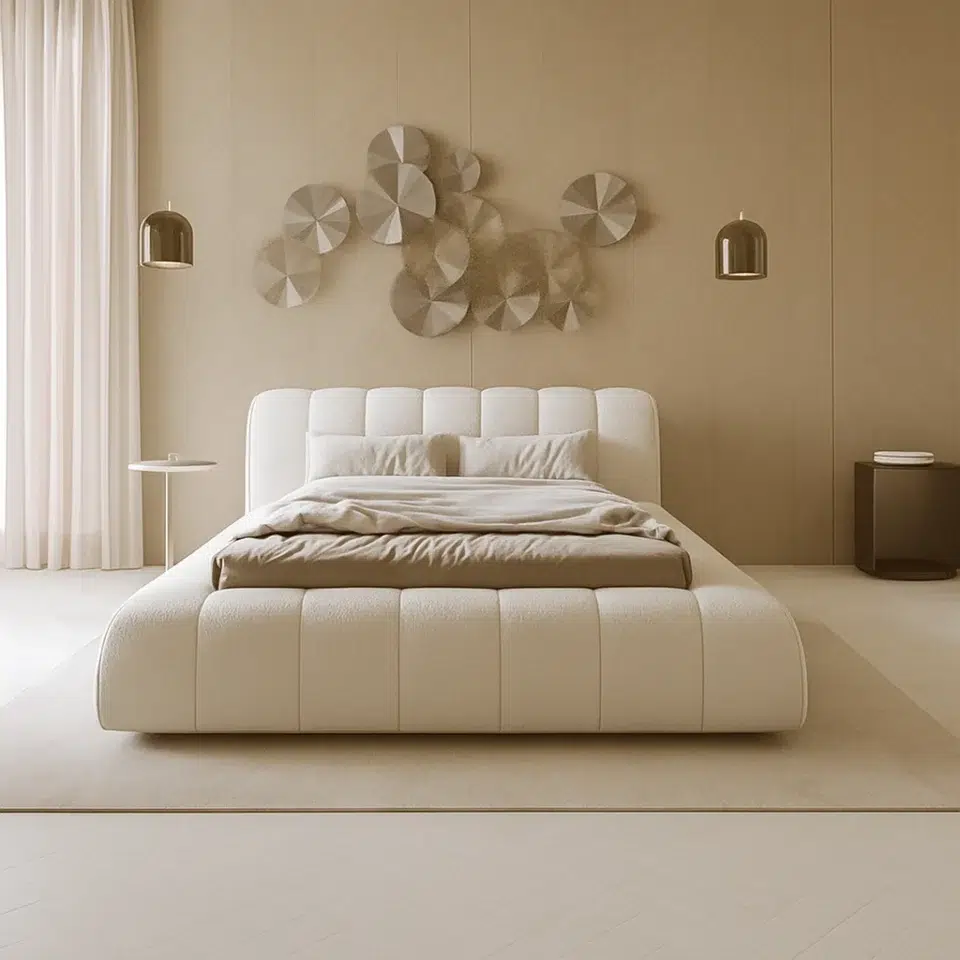 MoroSoft Bouclé Beds