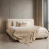 Luxury Crown Upholstered Bed