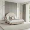 Luxury Mirage Dome Upholstered Bed