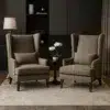 Luxury Wingback Armchair