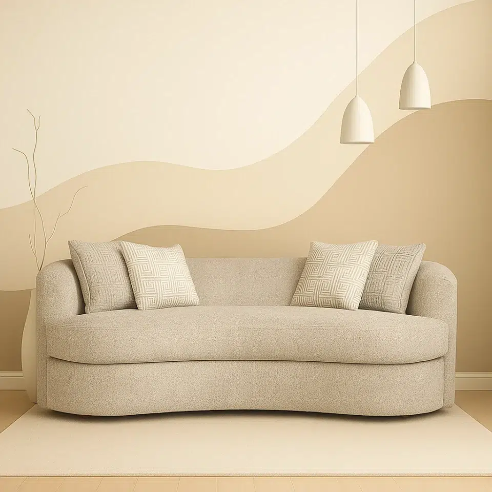Marz Modern Curved Sofa
