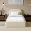 Curved HeadBoard Bed