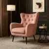 Modern Wingback Armchair